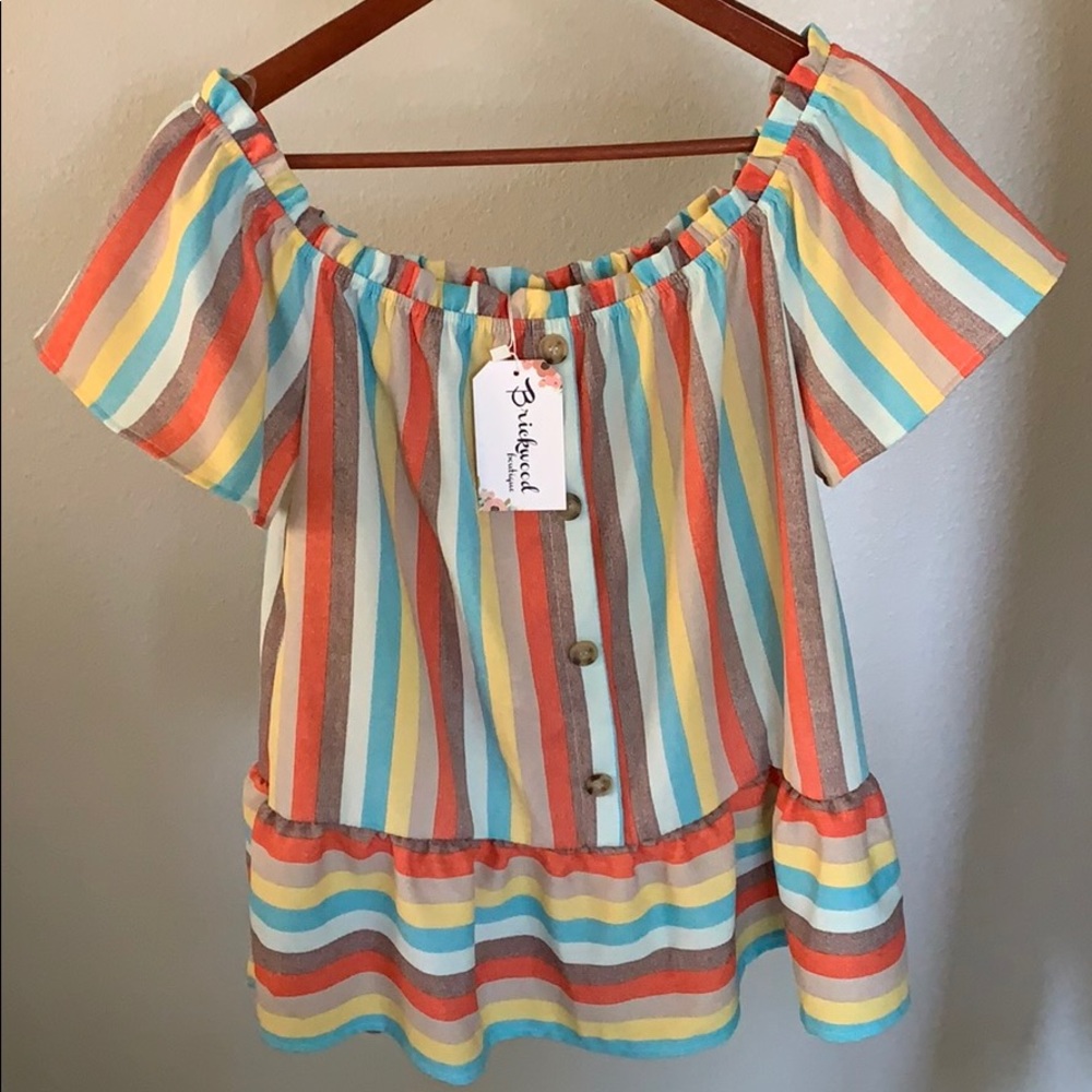 ✨Brand New Multi Color Blouse✨